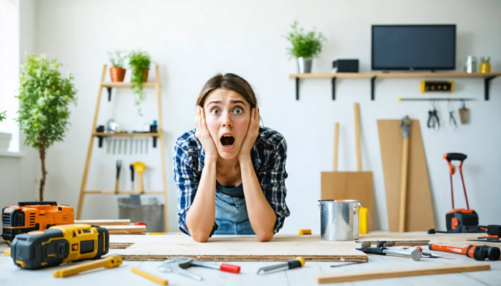 Les 5 erreurs les plus courantes en bricolage (et comment les éviter).
