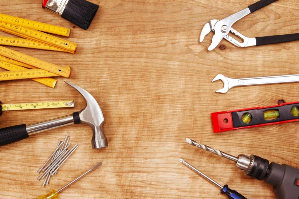 Le kit de survie du bricoleur débutant.
